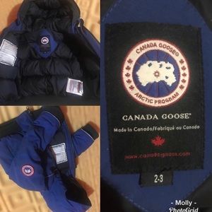 Canadian goose kids coat